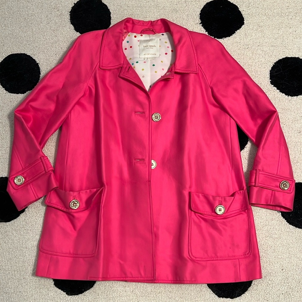Kate Spade Pink Peacoat